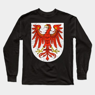 Brandenburg - Vintage Style Coat of Arms Design Long Sleeve T-Shirt